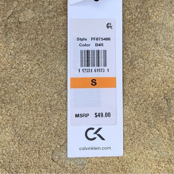 NWT Calvin Klein Performance Women's Fleece Sweatshirt/Hoodie Heather Gray SM - Picture 5 of 6